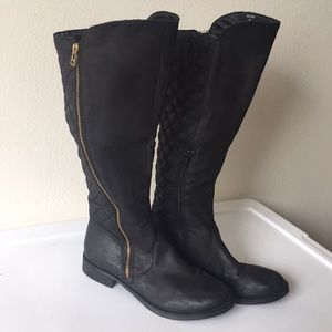 Steve Madden Northsde Quilt Back Knee High Boots